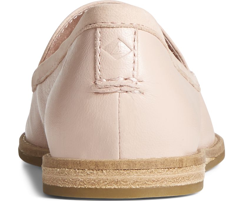 Loafers Sperry Saybrook Tonal Cuero Slip On Rosas | GWTOBP701