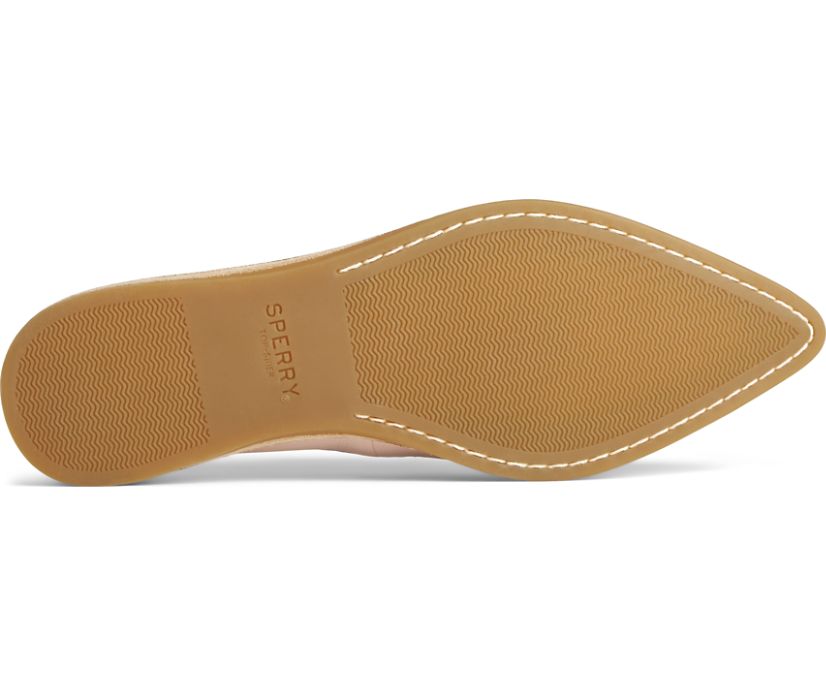 Loafers Sperry Saybrook Tonal Cuero Slip On Rosas | GWTOBP701