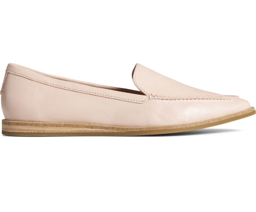 Loafers Sperry Saybrook Tonal Cuero Slip On Rosas | GWTOBP701