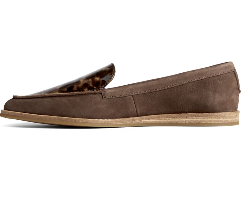 Loafers Sperry Saybrook Tortoise Cuero Marrones | VYRWTF192