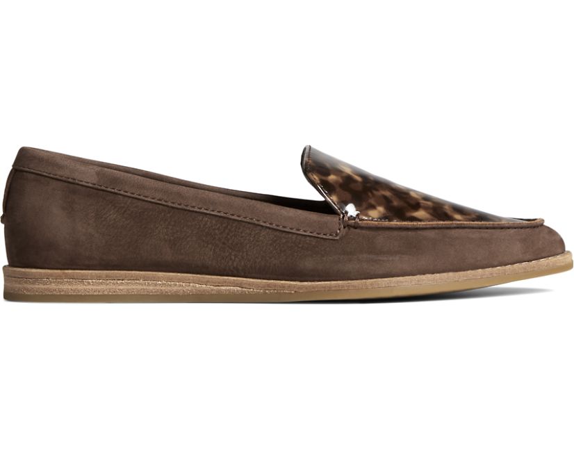 Loafers Sperry Saybrook Tortoise Cuero Marrones | VYRWTF192