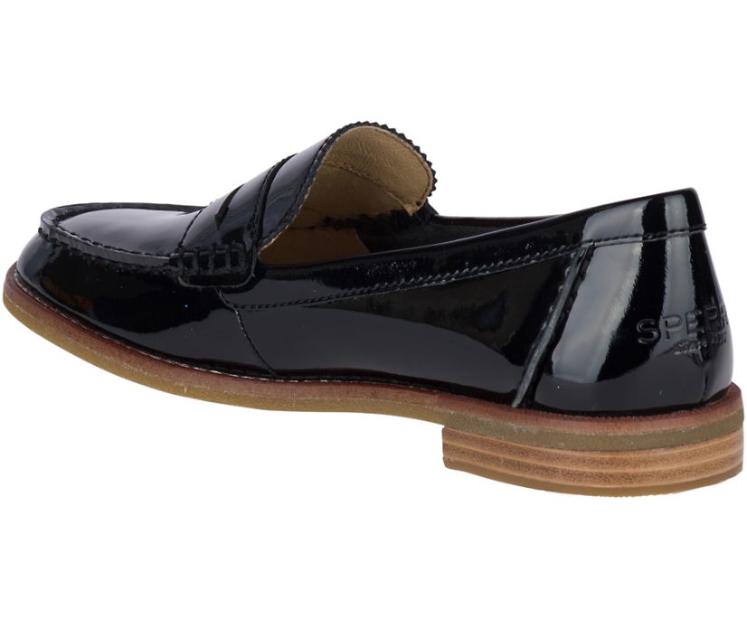 Loafers Sperry Seaport Patent Penny Negras | MLTKEC438