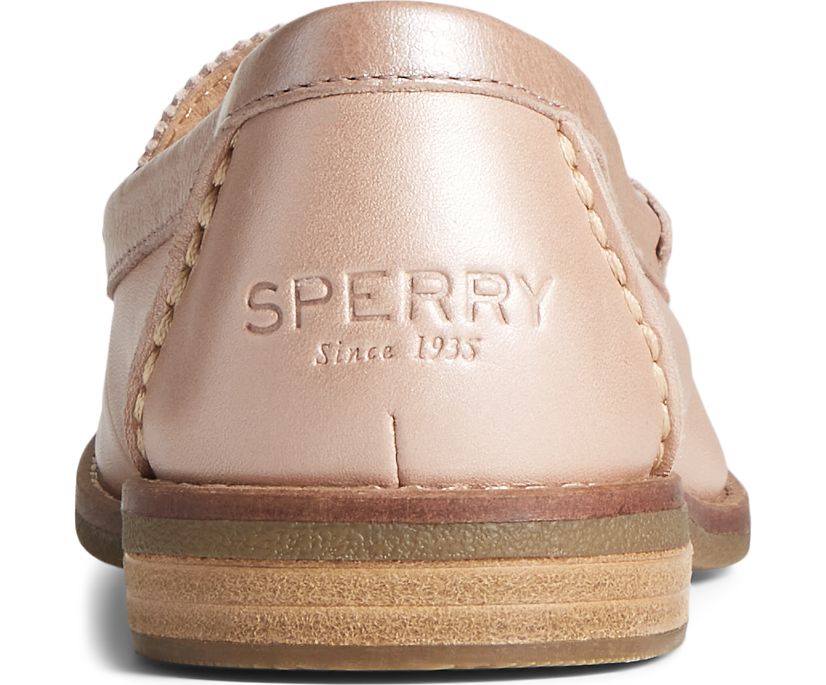 Loafers Sperry Seaport Penny Pearlized Rosas | SXUDFE420