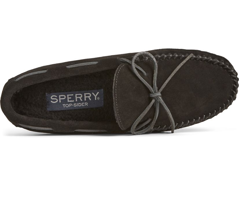 Pantuflas Sperry Brandon 1-Eye Negras | NMLTZB569