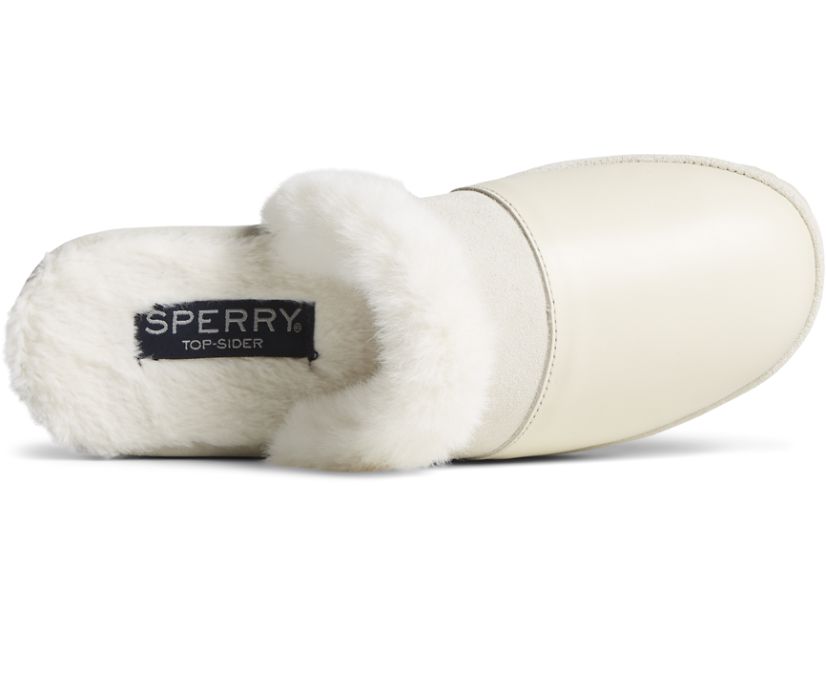 Pantuflas Sperry Cape May Blancas | SDHBXG438