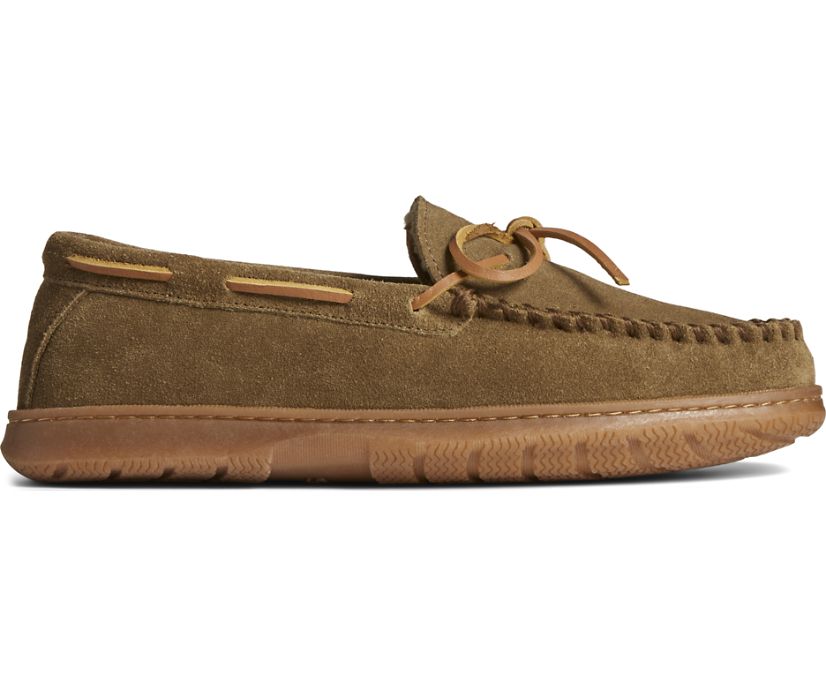 Pantuflas Sperry Doyle Moccasin Verde Oliva Camuflaje | BDAUWR492