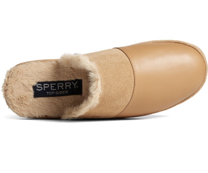 Pantuflas Sperry Mule Marrones | FOYQSM251