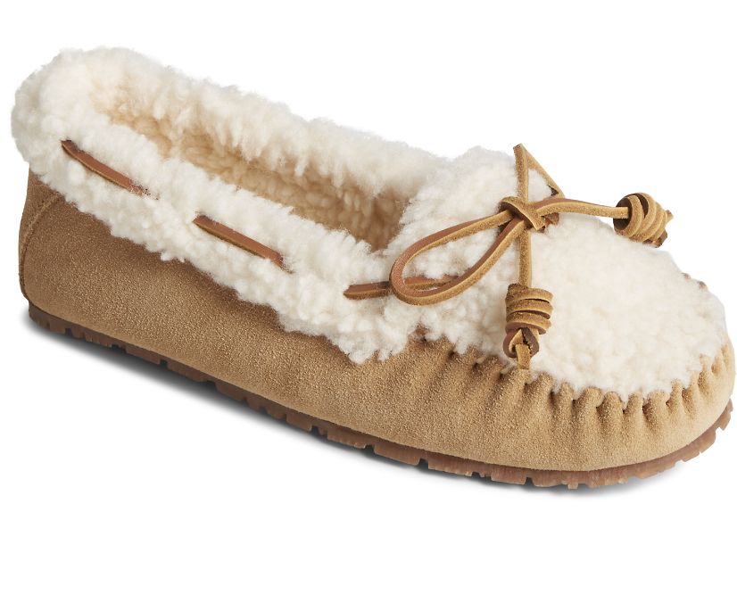 Pantuflas Sperry Reina 1-Eye Marrones | XHVARU736