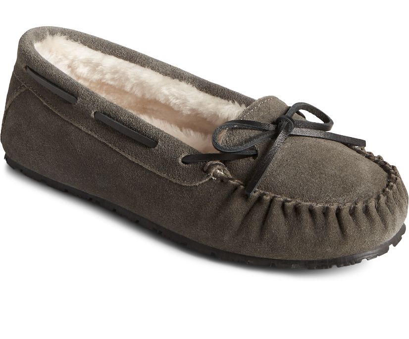 Pantuflas Sperry Reina Junior Trapper Gris | KWLQPZ523