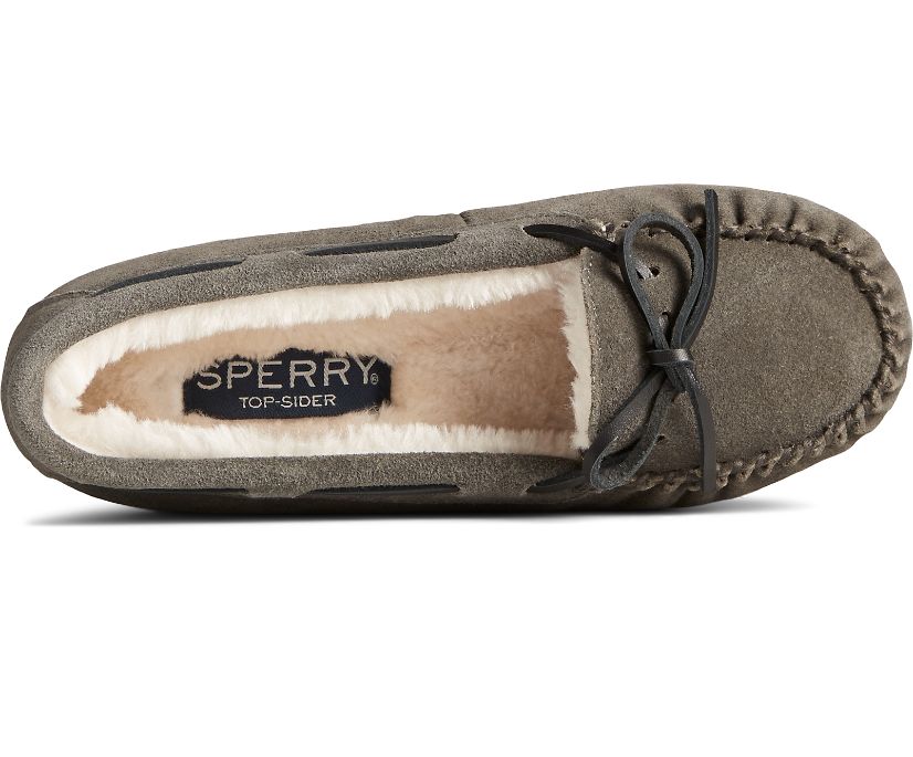 Pantuflas Sperry Reina Junior Trapper Gris | KWLQPZ523