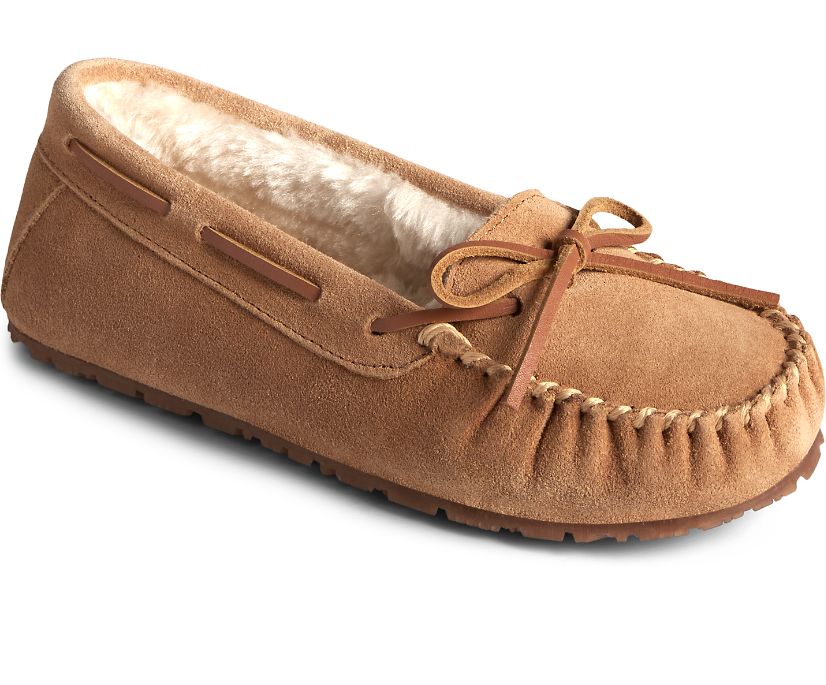 Pantuflas Sperry Reina Junior Trapper Marrones | DSVFTC820