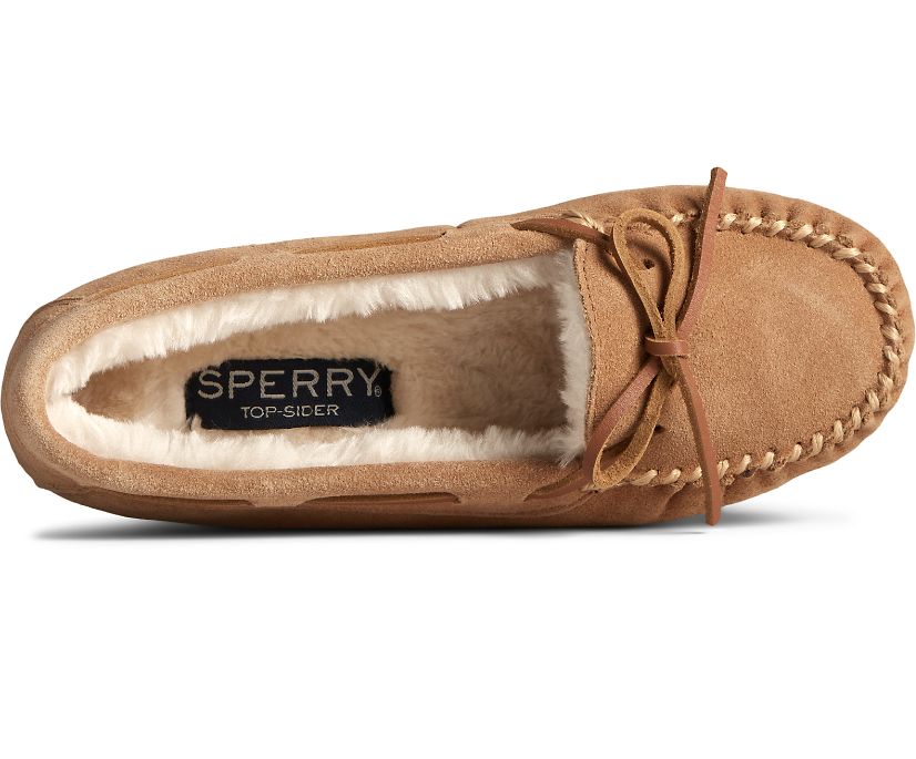 Pantuflas Sperry Reina Junior Trapper Marrones | DSVFTC820