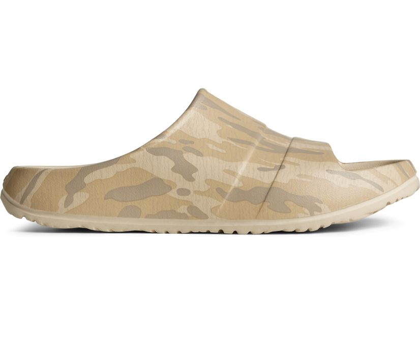 Sandalias Sperry Float Camo Slide Marrones Multicolor | BUJYMK806