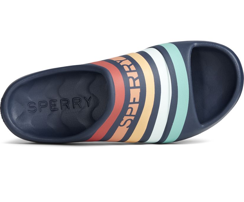 Sandalias Sperry Float Slide Azules | PSIRGD029