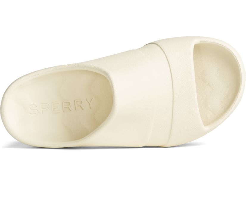 Sandalias Sperry Float Slide Creme | INEXKS810