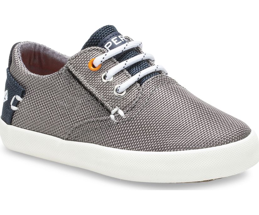 Zapatillas Sperry Bodie Washable Junior Gris Oscuro Azul Marino | ABOKMW259