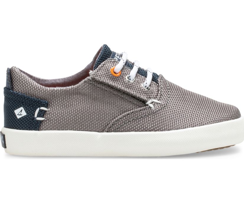 Zapatillas Sperry Bodie Washable Junior Gris Oscuro Azul Marino | ABOKMW259