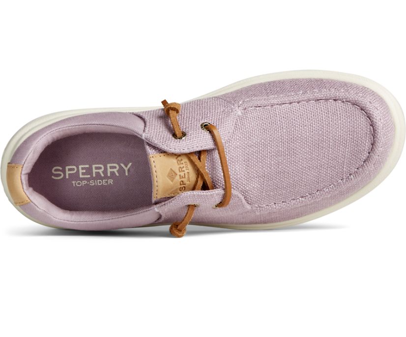 Zapatillas Sperry Captain's Moc Hemp Slip On Rosas | SUHZDG731