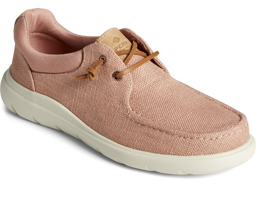 Zapatillas Sperry Captain's Moc Hemp Slip On Rosas | ZVXPLA035