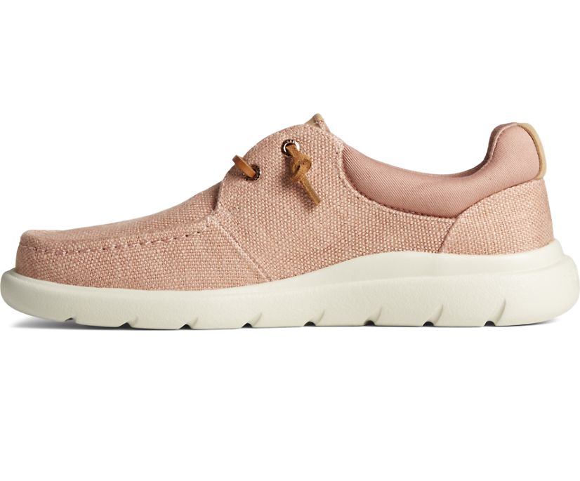 Zapatillas Sperry Captain's Moc Hemp Slip On Rosas | ZVXPLA035