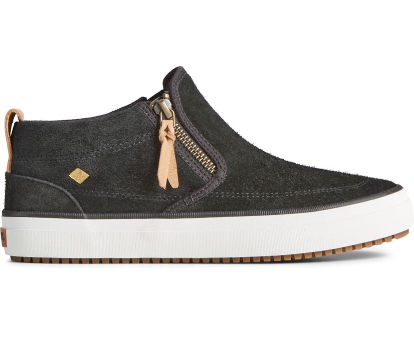 Zapatillas Sperry Crest Lug Suede Chukka Negras | FBRTCZ890