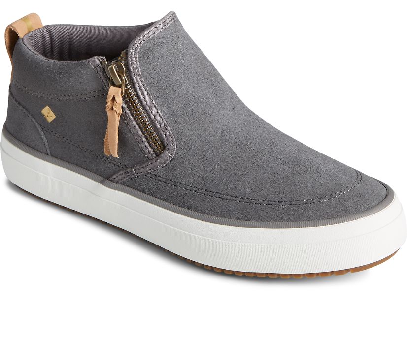 Zapatillas Sperry Crest Lug Suede Chukka Gris | ZRKCWN458