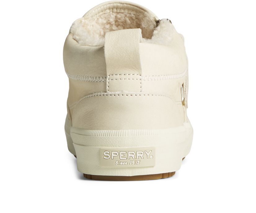 Zapatillas Sperry Crest Side Zip Cozy Blancas | OXBYKJ074