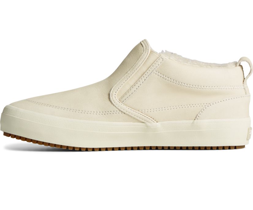 Zapatillas Sperry Crest Side Zip Cozy Blancas | OXBYKJ074