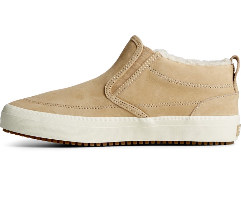 Zapatillas Sperry Crest Side Zip Cozy Kaki | MLIDQW519