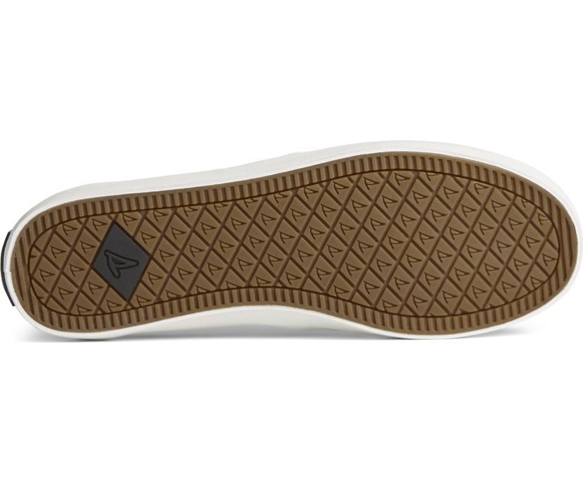 Zapatillas Sperry Crest Twin Gore Cuero Wave Perforated Negras | IDHAVZ857