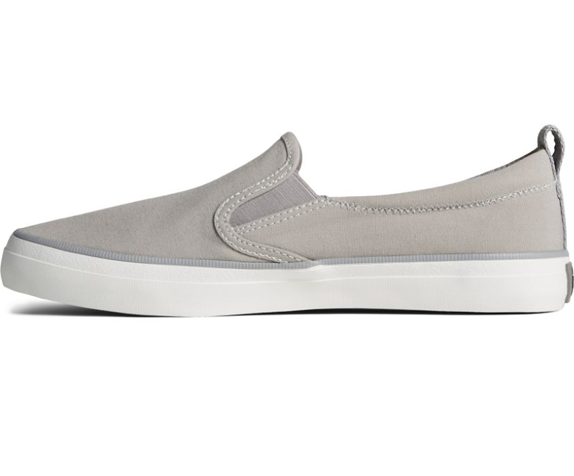 Zapatillas Sperry Crest Twin Gore SeaCycled™ Canvas Gris | BPRDQZ521