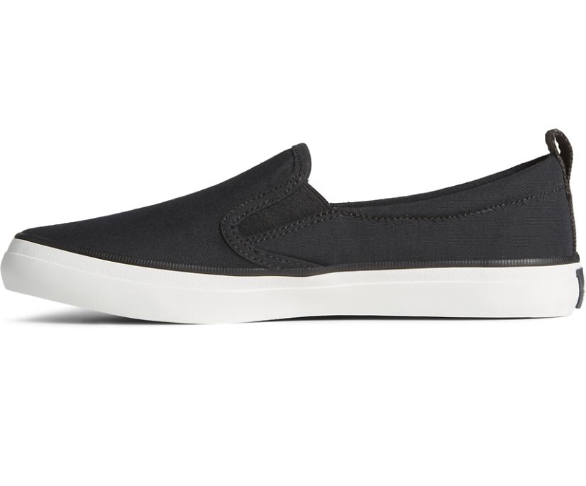 Zapatillas Sperry Crest Twin Gore SeaCycled™ Canvas Negras | VPLEKB271