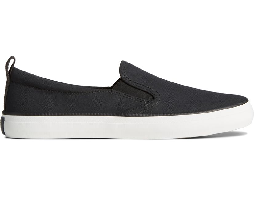 Zapatillas Sperry Crest Twin Gore SeaCycled™ Canvas Negras | VPLEKB271