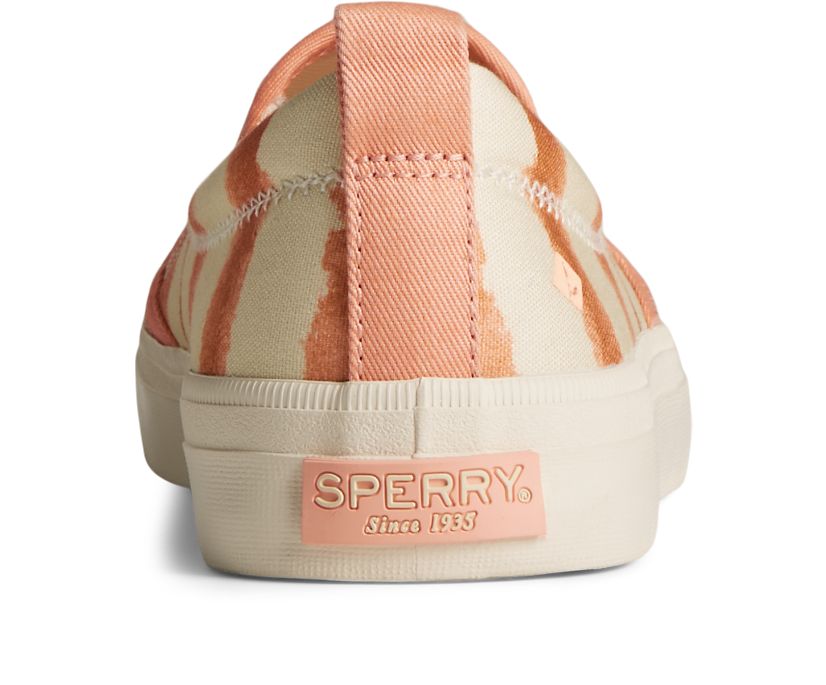 Zapatillas Sperry Crest Twin Gore Tie Dye Stripe Rosas | LVEFIW213