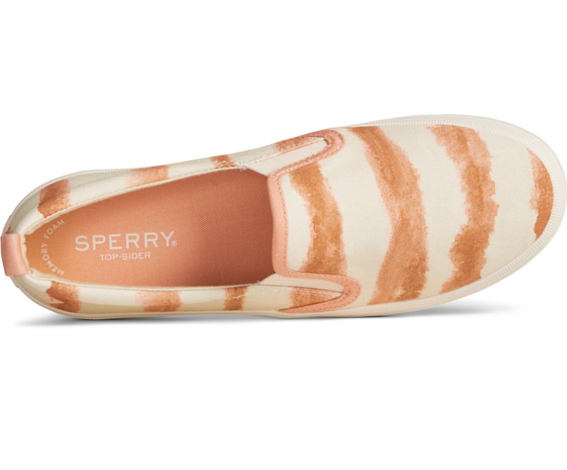 Zapatillas Sperry Crest Twin Gore Tie Dye Stripe Rosas | LVEFIW213