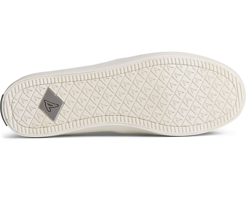 Zapatillas Sperry Crest Twin Sparkle Gore Cross Linen Gris | VUGYFQ847