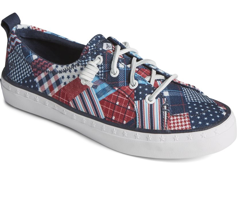 Zapatillas Sperry Crest Vibe Americana Madras Multicolor | JKRYDU039