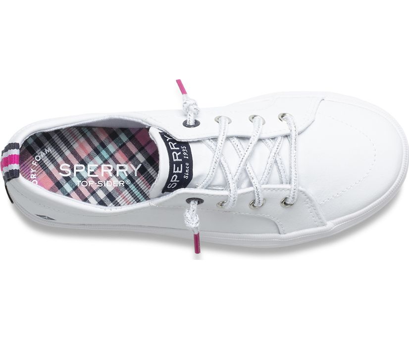 Zapatillas Sperry Crest Vibe Blancas | DWNCAL462