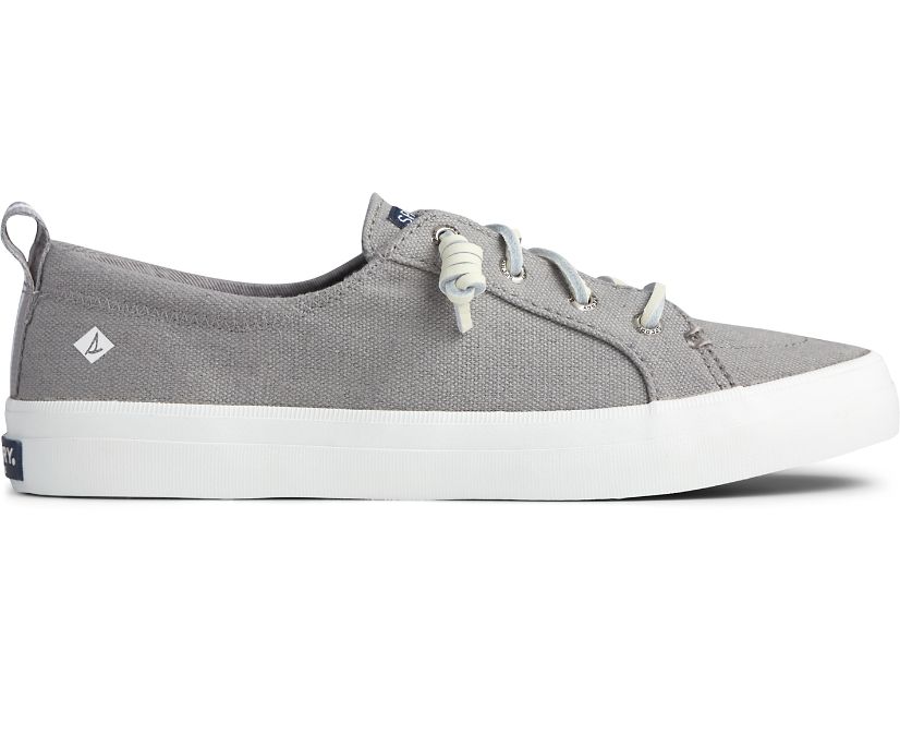 Zapatillas Sperry Crest Vibe Gris | JEZBLF943