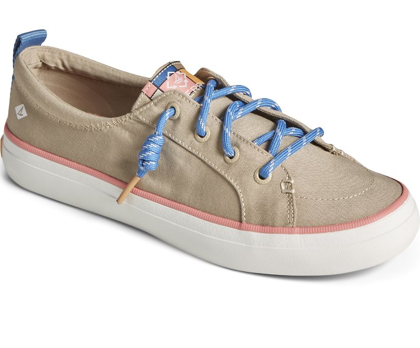 Zapatillas Sperry Crest Vibe Harmony Gris Marrones | FPKCOR529