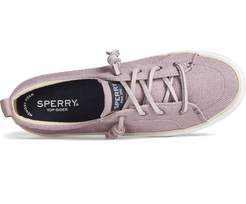 Zapatillas Sperry Crest Vibe Hemp Lavanda | LSGDVJ418