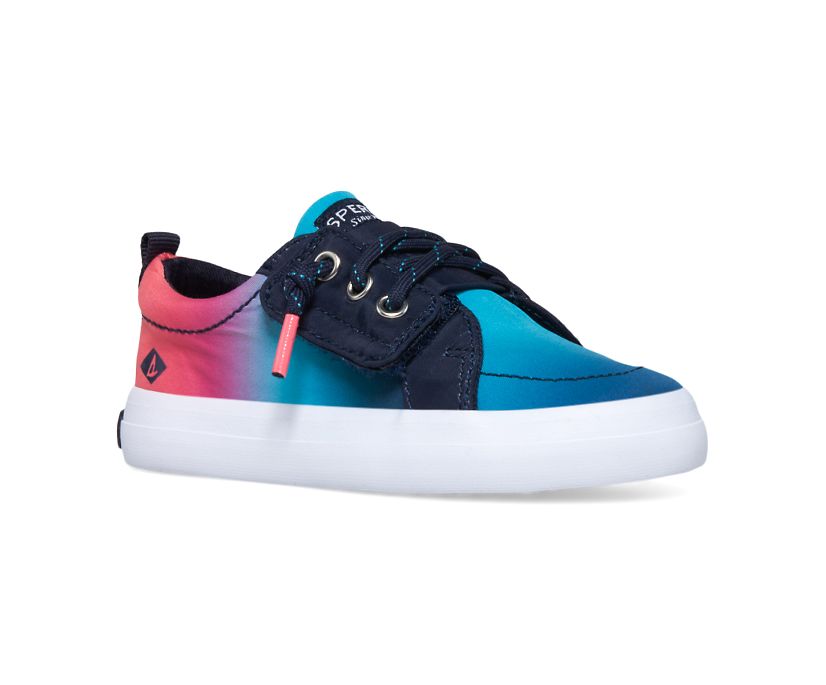 Zapatillas Sperry Crest Vibe Junior Azul Marino Multicolor | UILJEH897