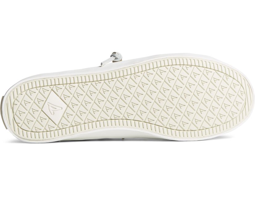 Zapatillas Sperry Crest Vibe Metallic Blancas | VKWRST402