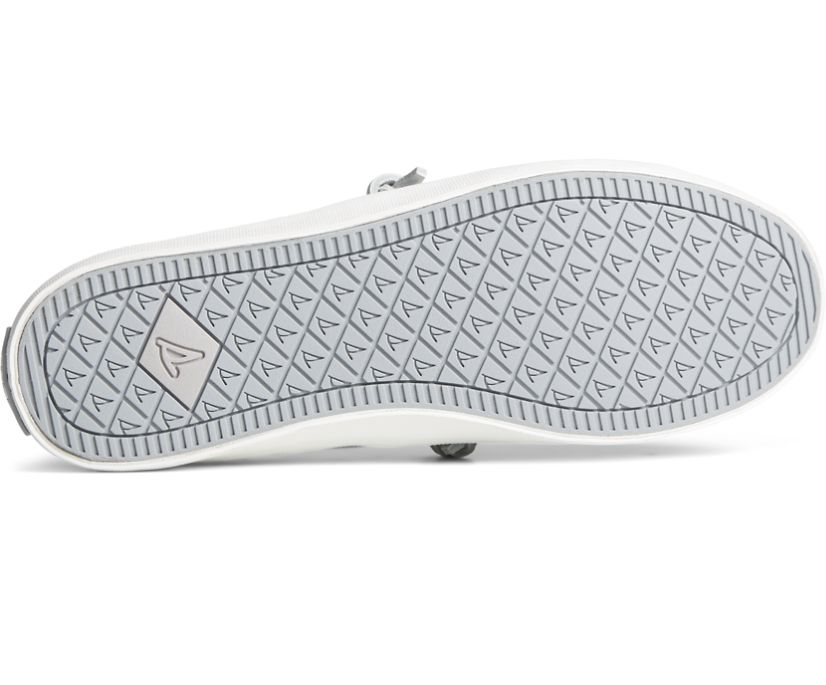 Zapatillas Sperry Crest Vibe Metallic Plateadas | CEFYXT389