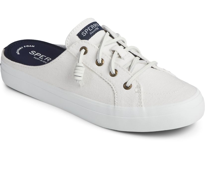 Zapatillas Sperry Crest Vibe Mule Blancas | VTKDAF698