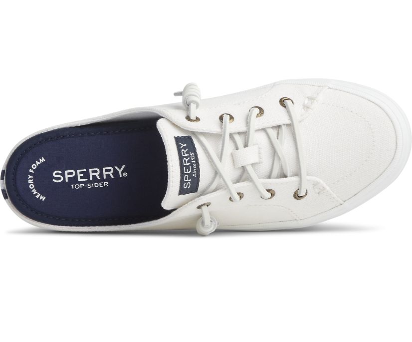 Zapatillas Sperry Crest Vibe Mule Blancas | VTKDAF698