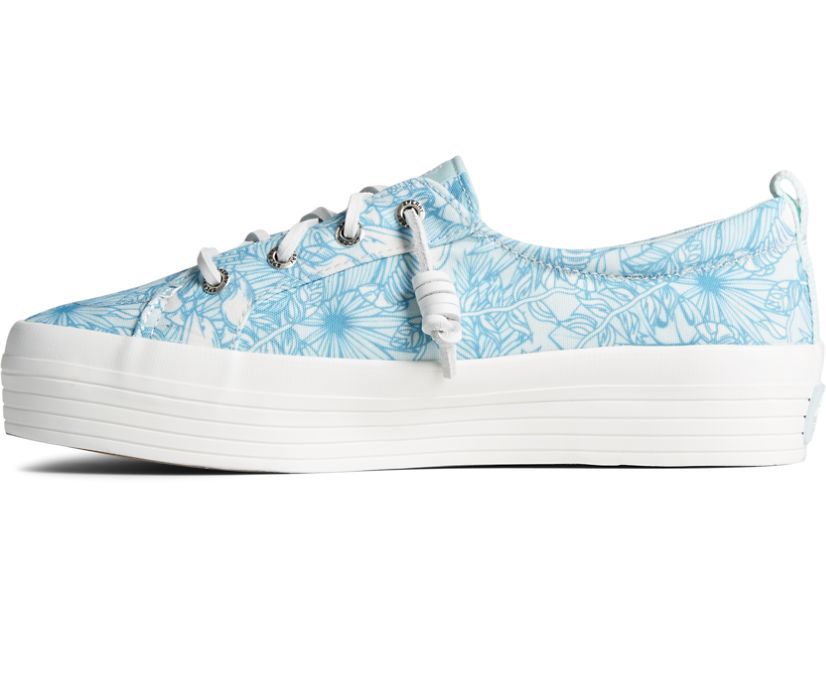 Zapatillas Sperry Crest Vibe Platform Azules | AWPGML367