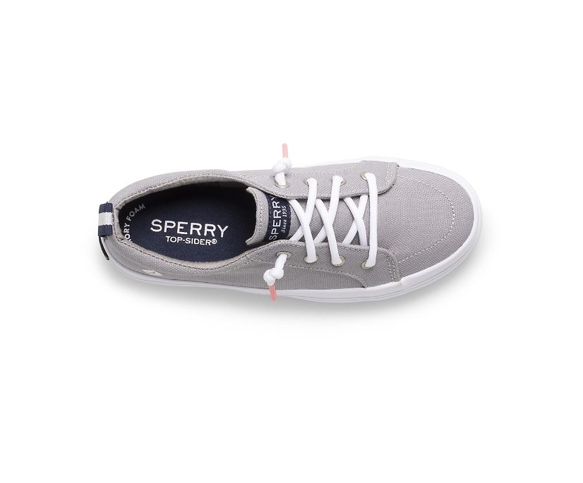 Zapatillas Sperry Crest Vibe Platform Gris | PJYULM538