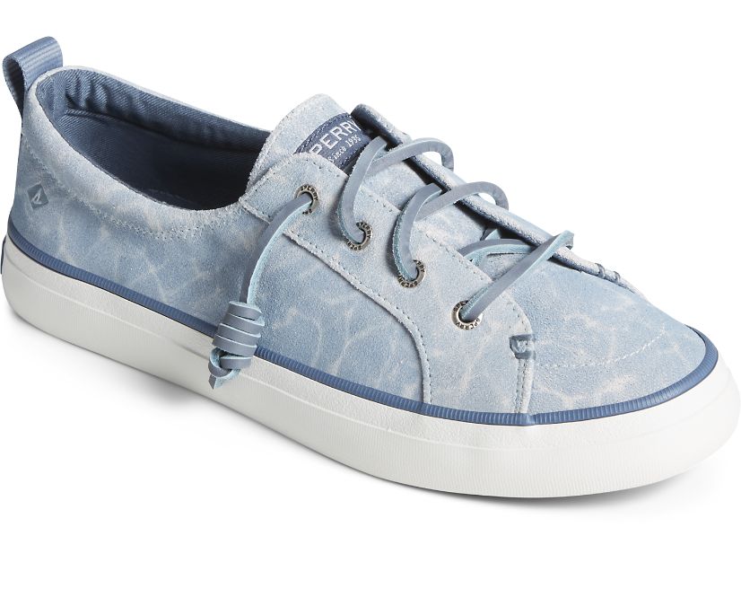 Zapatillas Sperry Crest Vibe Reflection Suede Azules | JETLDU815