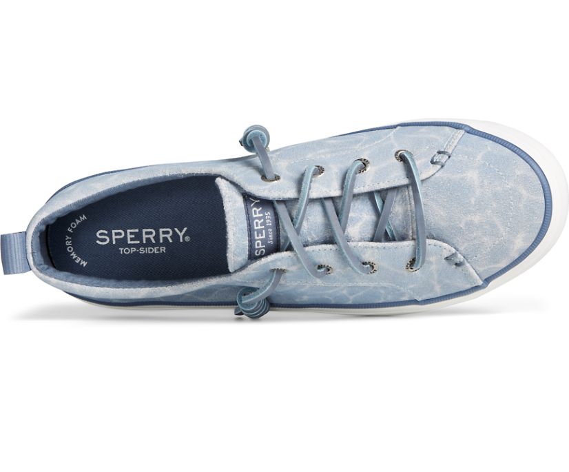 Zapatillas Sperry Crest Vibe Reflection Suede Azules | JETLDU815